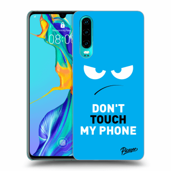 Picasee ULTIMATE CASE für Huawei P30 - Angry Eyes - Blue
