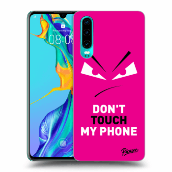 Hülle für Huawei P30 - Evil Eye - Pink