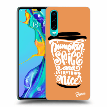 Hülle für Huawei P30 - Pumpkin coffee