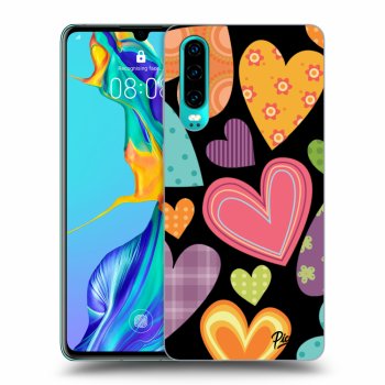 Picasee ULTIMATE CASE für Huawei P30 - Colored heart