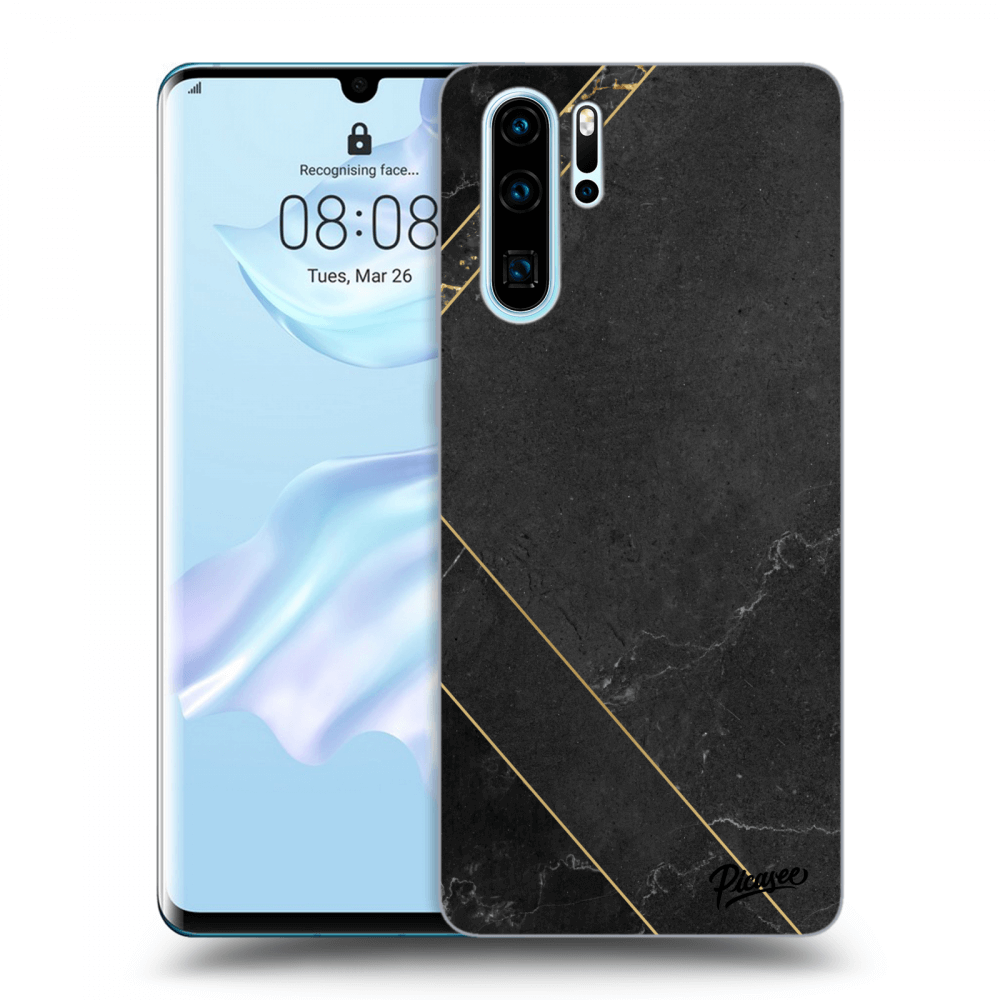 Picasee ULTIMATE CASE für Huawei P30 Pro - Black tile