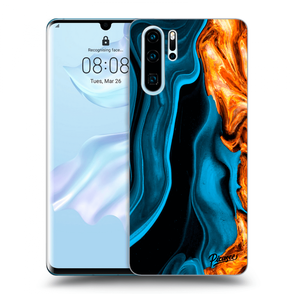 Picasee ULTIMATE CASE für Huawei P30 Pro - Gold blue