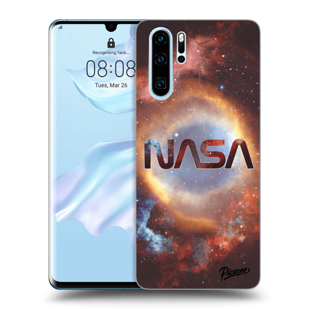 Picasee Huawei P30 Pro Hülle - Schwarzes Silikon - Nebula