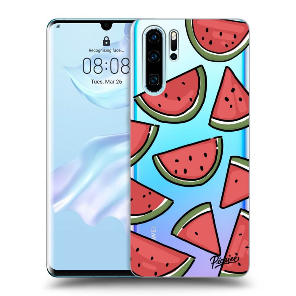 Picasee Huawei P30 Pro Hülle - Transparentes Silikon - Melone