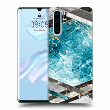 Picasee ULTIMATE CASE für Huawei P30 Pro - Blue geometry