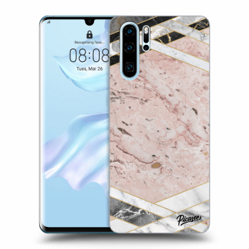 Hülle für Huawei P30 Pro - Pink geometry