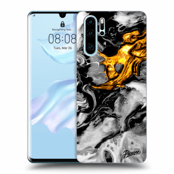 Picasee ULTIMATE CASE für Huawei P30 Pro - Black Gold 2
