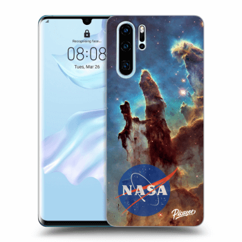 Picasee Huawei P30 Pro Hülle - Schwarzes Silikon - Eagle Nebula