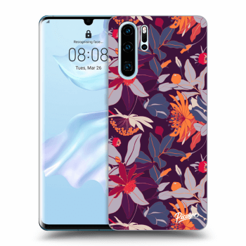 Hülle für Huawei P30 Pro - Purple Leaf