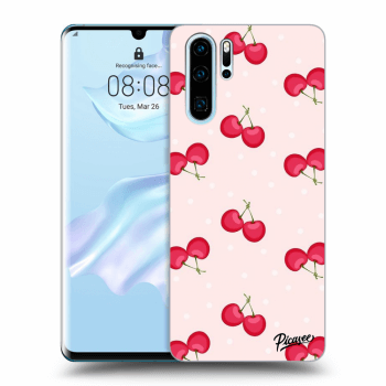 Picasee Huawei P30 Pro Hülle - Transparentes Silikon - Cherries