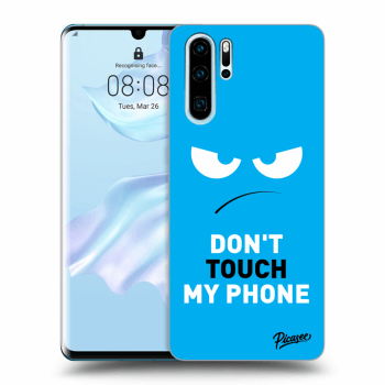 Hülle für Huawei P30 Pro - Angry Eyes - Blue