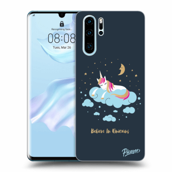 Picasee Huawei P30 Pro Hülle - Transparentes Silikon - Believe In Unicorns
