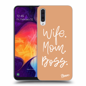 Hülle für Samsung Galaxy A50 A505F - Boss Mama