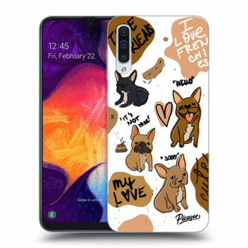 Picasee ULTIMATE CASE für Samsung Galaxy A50 A505F - Frenchies