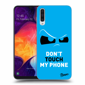 Hülle für Samsung Galaxy A50 A505F - Cloudy Eye - Blue