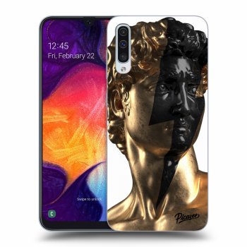 Hülle für Samsung Galaxy A50 A505F - Wildfire - Gold