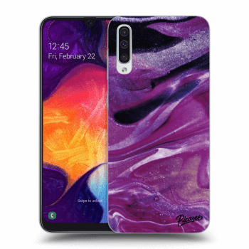Picasee ULTIMATE CASE für Samsung Galaxy A50 A505F - Purple glitter