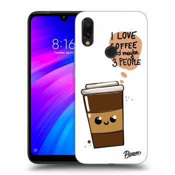 Hülle für Xiaomi Redmi 7 - Cute coffee