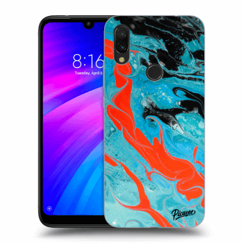 Picasee ULTIMATE CASE für Xiaomi Redmi 7 - Blue Magma