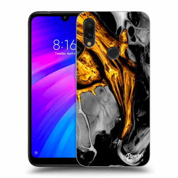 Hülle für Xiaomi Redmi 7 - Black Gold