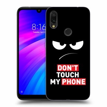 Hülle für Xiaomi Redmi 7 - Angry Eyes - Transparent