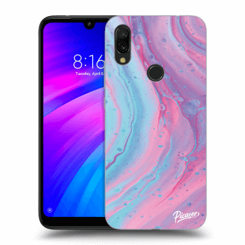 Hülle für Xiaomi Redmi 7 - Pink liquid