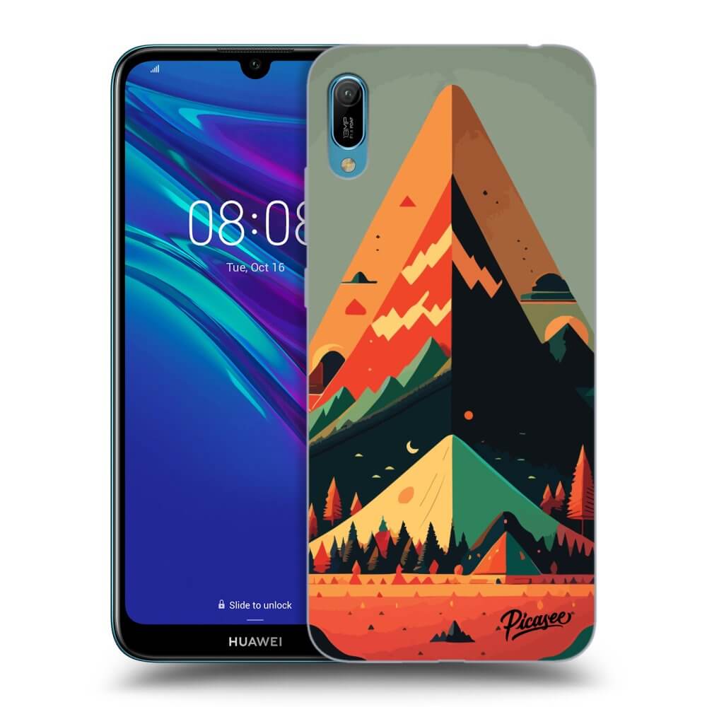 Picasee Huawei Y6 2019 Hülle - Schwarzes Silikon - Oregon