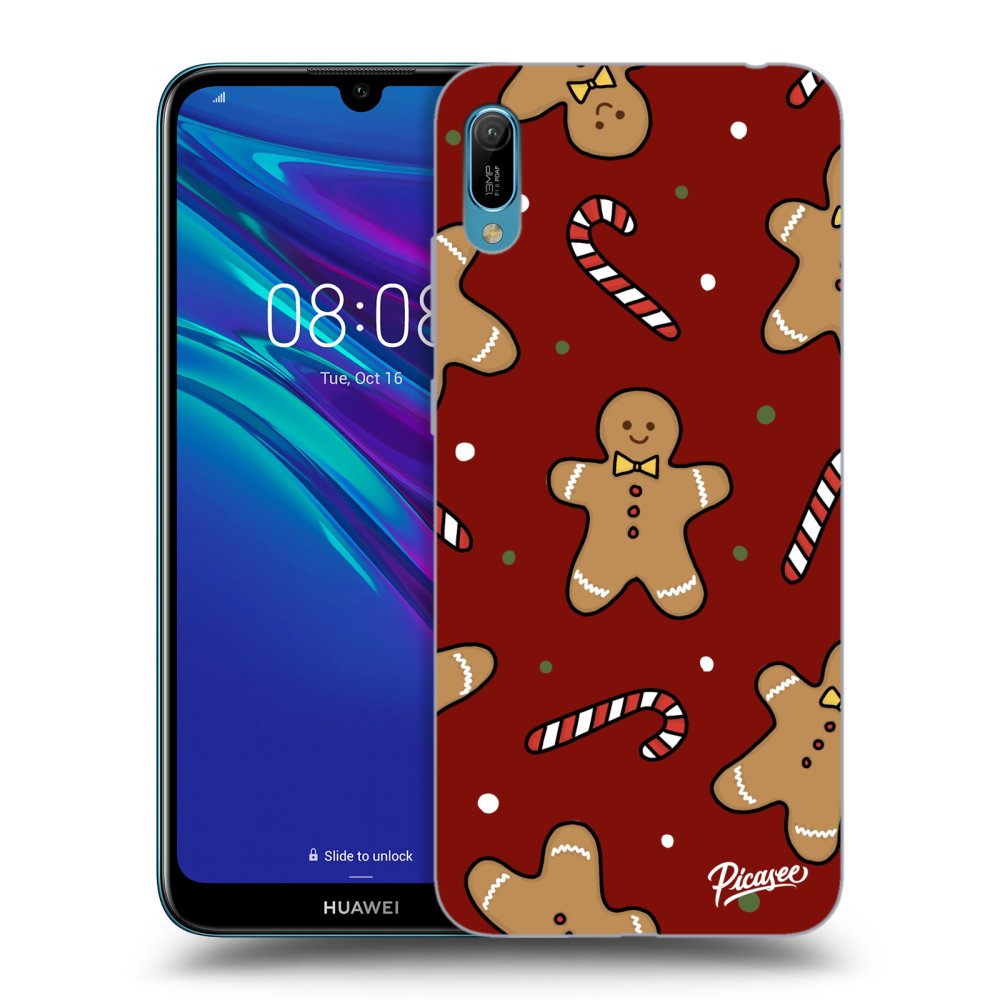Picasee Huawei Y6 2019 Hülle - Schwarzes Silikon - Gingerbread 2