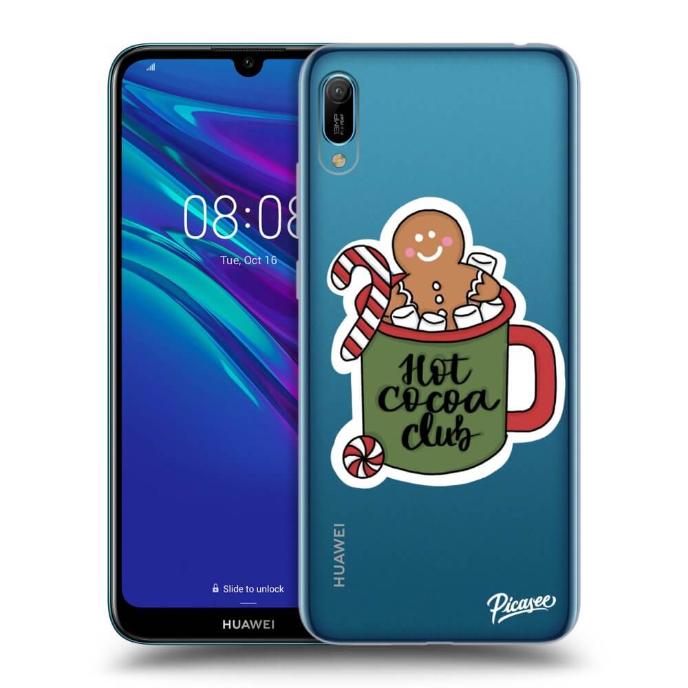 Picasee Huawei Y6 2019 Hülle - Transparentes Silikon - Hot Cocoa Club