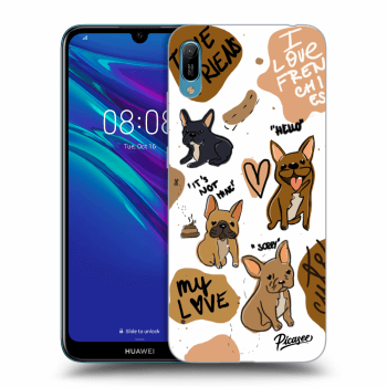 Picasee Huawei Y6 2019 Hülle - Transparentes Silikon - Frenchies