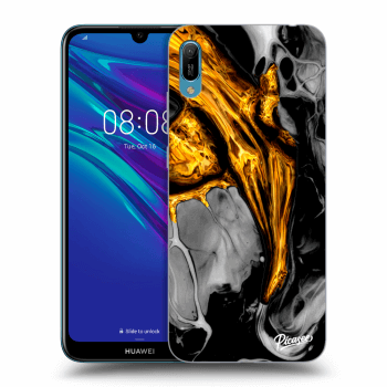 Hülle für Huawei Y6 2019 - Black Gold