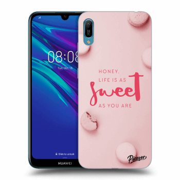 Picasee Huawei Y6 2019 Hülle - Transparentes Silikon - Life is as sweet as you are