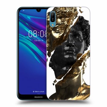 Hülle für Huawei Y6 2019 - Gold - Black