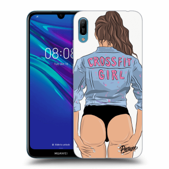 Picasee Huawei Y6 2019 Hülle - Transparentes Silikon - Crossfit girl - nickynellow