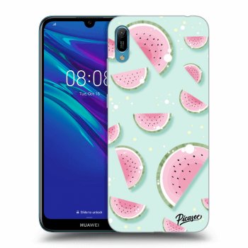 Picasee Huawei Y6 2019 Hülle - Schwarzes Silikon - Watermelon 2