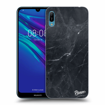Hülle für Huawei Y6 2019 - Black marble