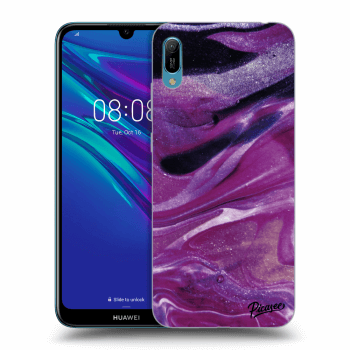 Hülle für Huawei Y6 2019 - Purple glitter