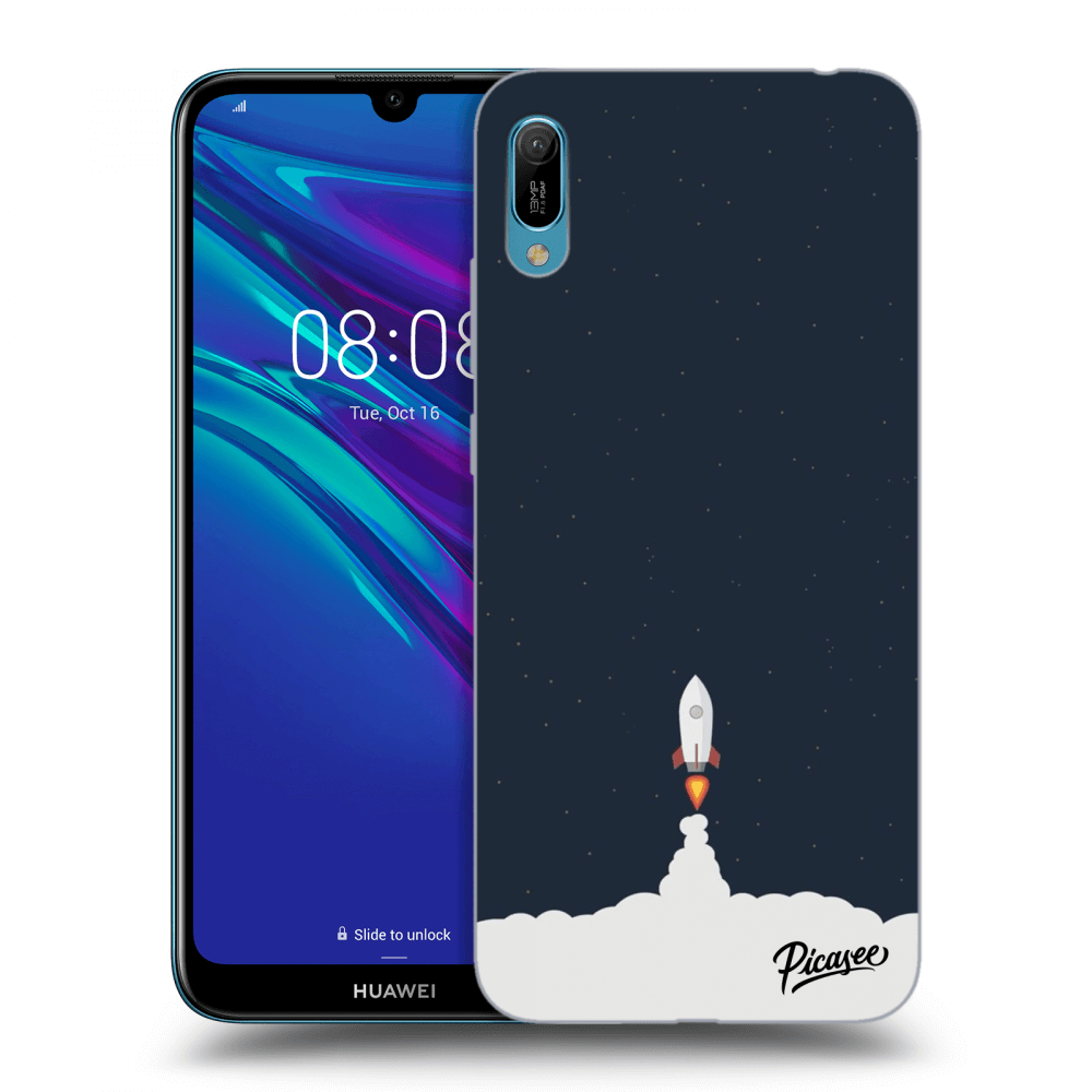 Picasee Huawei Y6 2019 Hülle - Transparentes Silikon - Astronaut 2