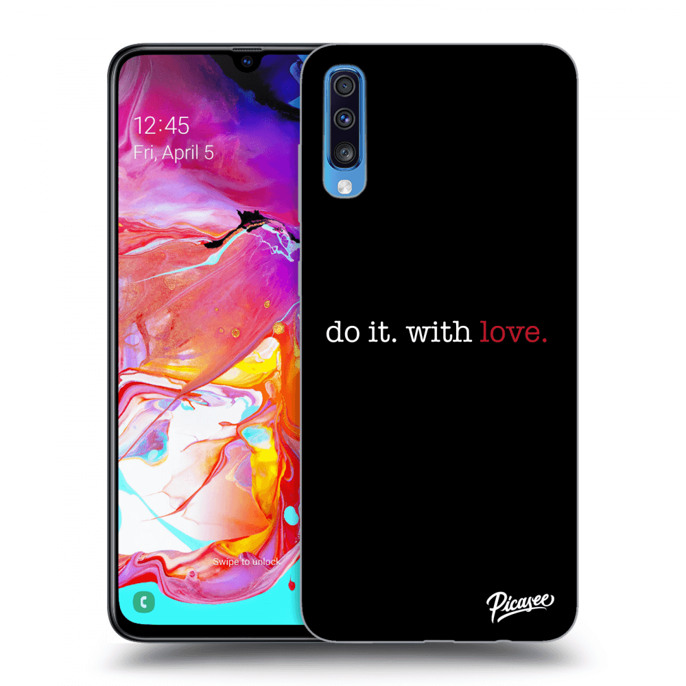 Picasee ULTIMATE CASE für Samsung Galaxy A70 A705F - Do it. With love.