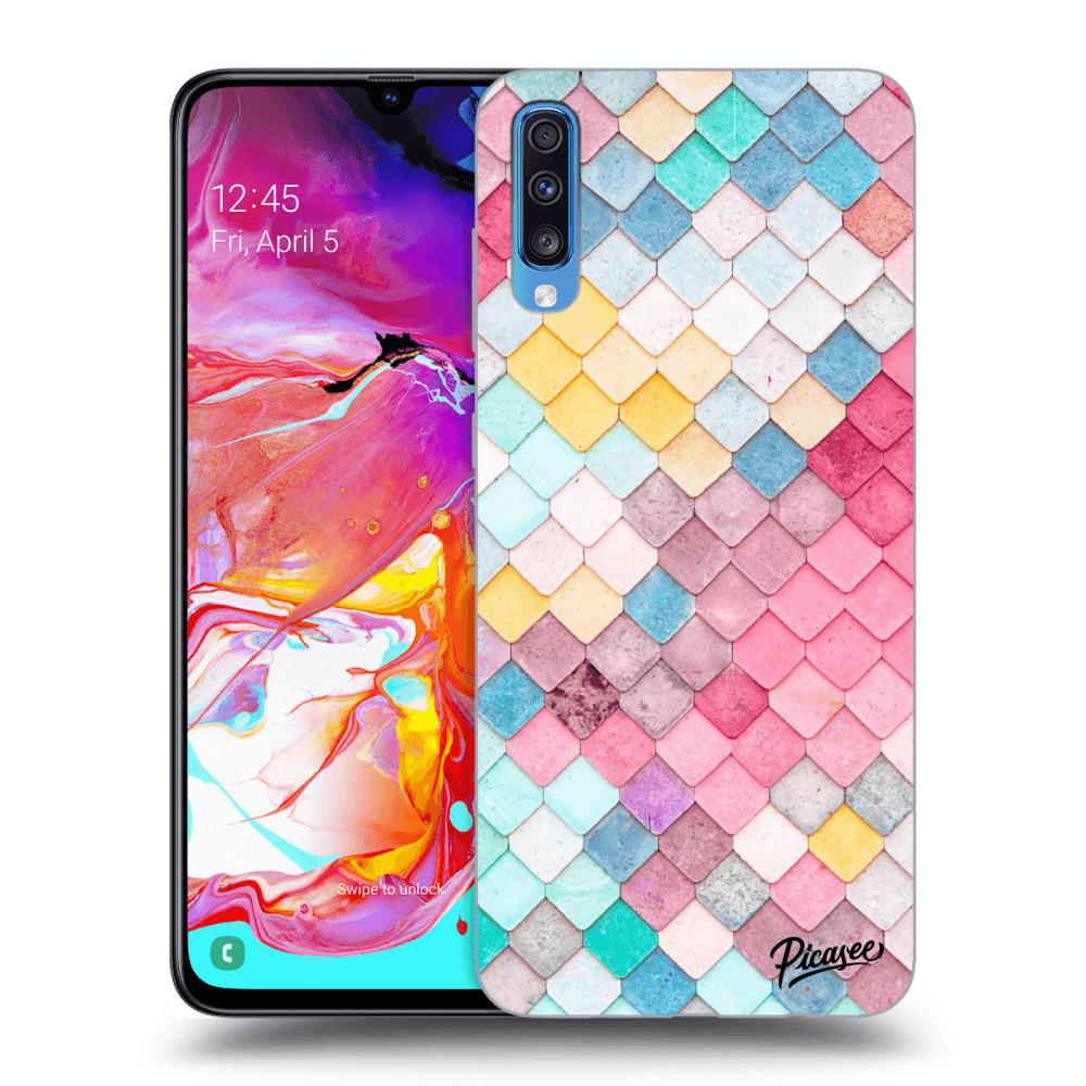 Picasee ULTIMATE CASE für Samsung Galaxy A70 A705F - Colorful roof