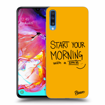 Hülle für Samsung Galaxy A70 A705F - Smile