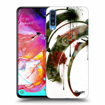 Picasee ULTIMATE CASE für Samsung Galaxy A70 A705F - Roses white