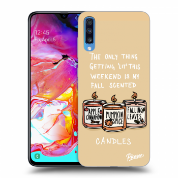 Hülle für Samsung Galaxy A70 A705F - Candles
