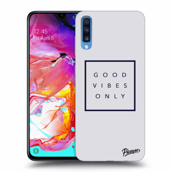 Hülle für Samsung Galaxy A70 A705F - Good vibes only