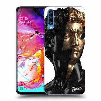 Hülle für Samsung Galaxy A70 A705F - Wildfire - Black