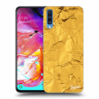 Hülle für Samsung Galaxy A70 A705F - Gold