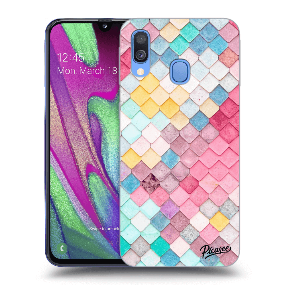 Picasee ULTIMATE CASE für Samsung Galaxy A40 A405F - Colorful roof