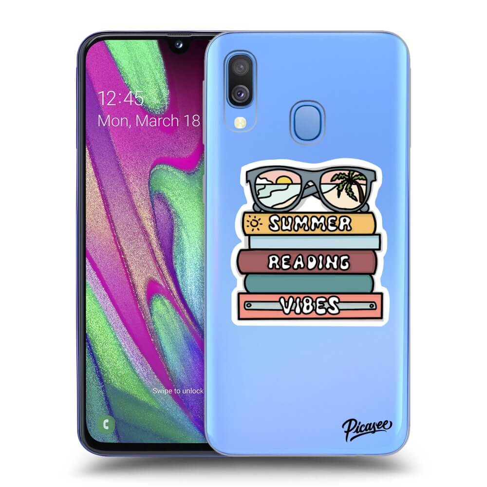 Picasee ULTIMATE CASE für Samsung Galaxy A40 A405F - Summer reading vibes