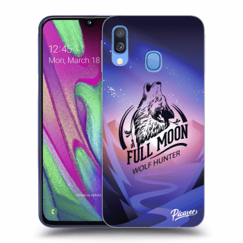 Hülle für Samsung Galaxy A40 A405F - Wolf