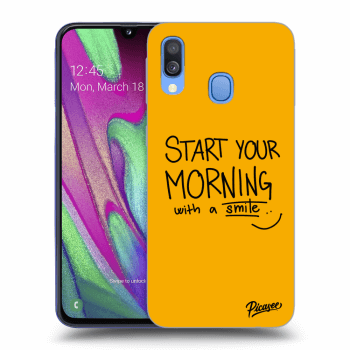 Hülle für Samsung Galaxy A40 A405F - Smile